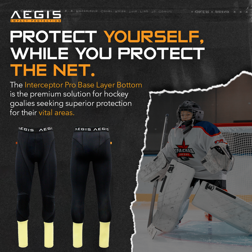 AEGIS GOALIE BASE LAYER BOTTOMS D3O Impact Protection Base Layer Aegisimpact